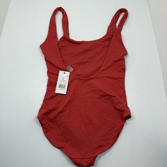 Onia Kelly Scoop Neck One Piece Swimsuit in Cayenne Size Medium NWT - Picture 7 of 9